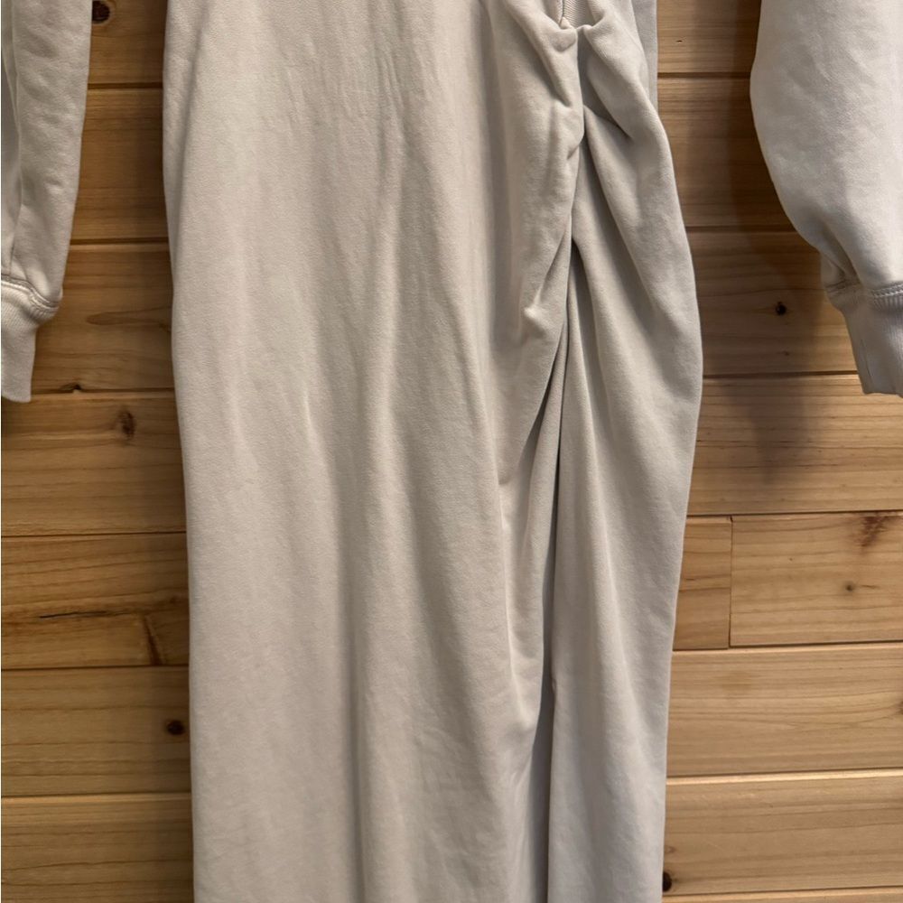 Marant Etoile Sz 36/4/S Sweatshirt Jersey Cotton Drop Shoulder Midi Length Dress - Picture 3 of 16